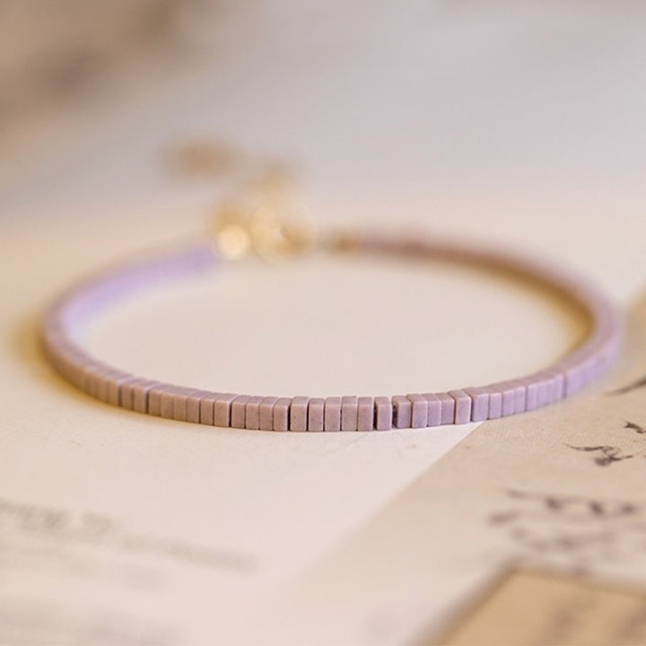 Lover Stone - Bracelet de guérison en lépidolite 