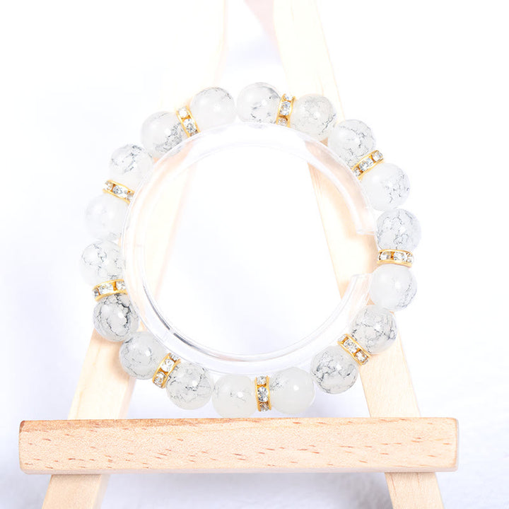 Ensemble de bracelets à quatre rangs de perles Evil Eye Hamsa Olivenorma 