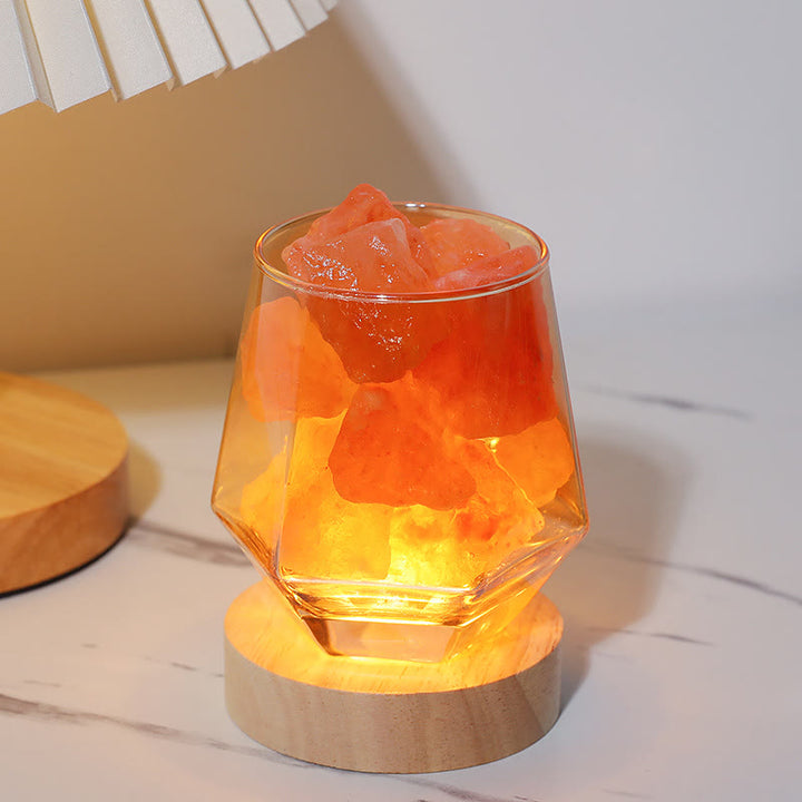 Lampes d'intérieur en pierre d'aromathérapie en cristal Olivenorma 