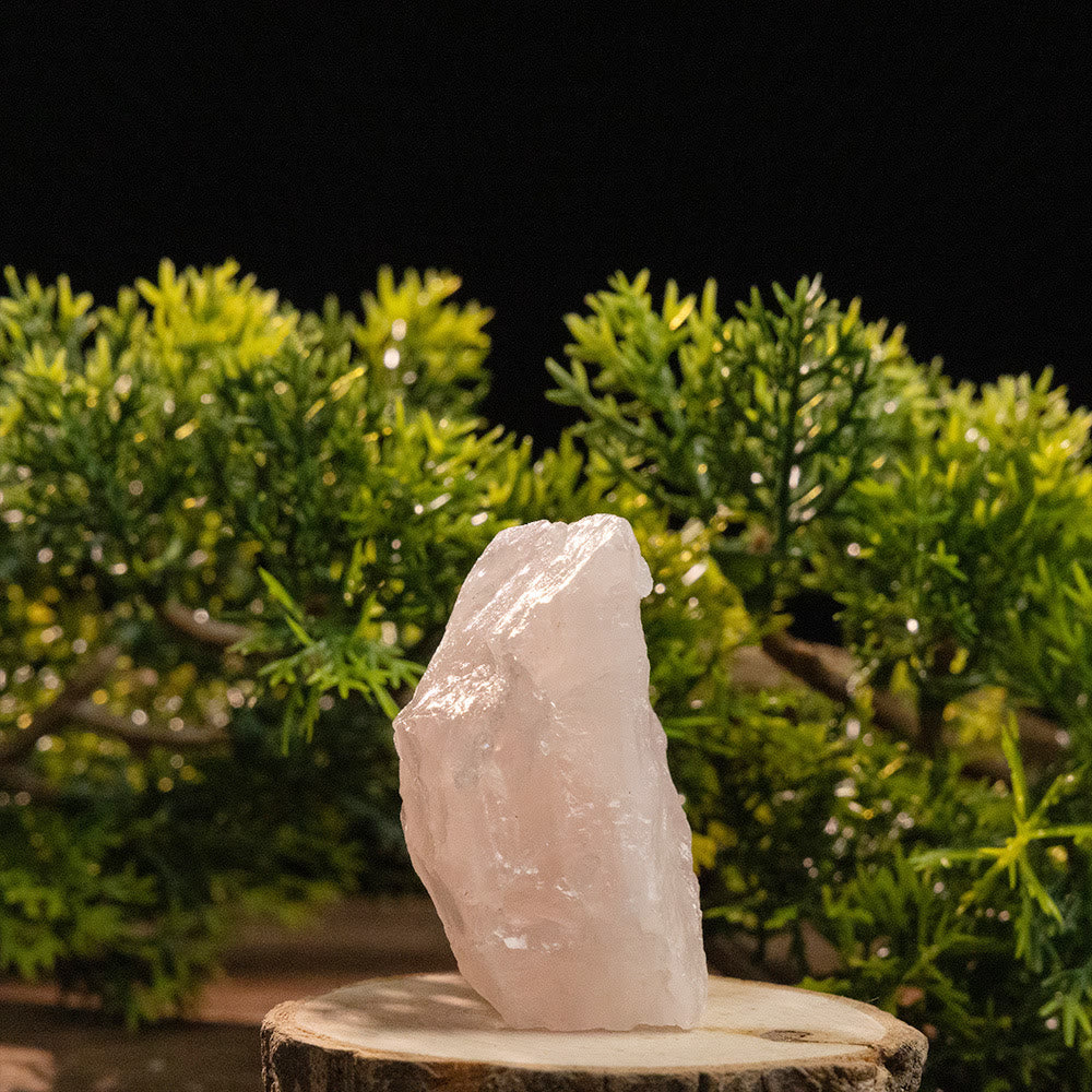 Diffuseur d'arômes en quartz rose Olivenorma en cristal de pierre naturelle
