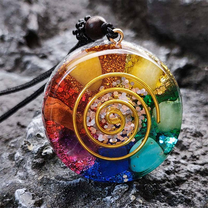 Collier de guérison des chakras