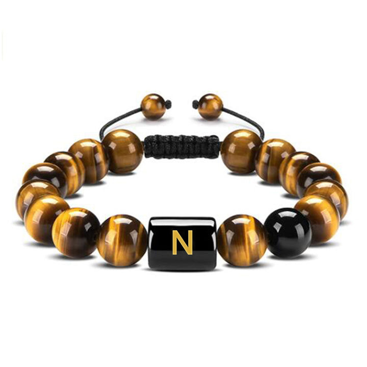 Bracelet de protection lettre œil de tigre - Œil de tigre - N - image 17
