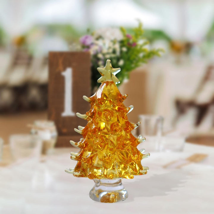 Décoration de Noël en cristal et pierres précieuses pour la maison 