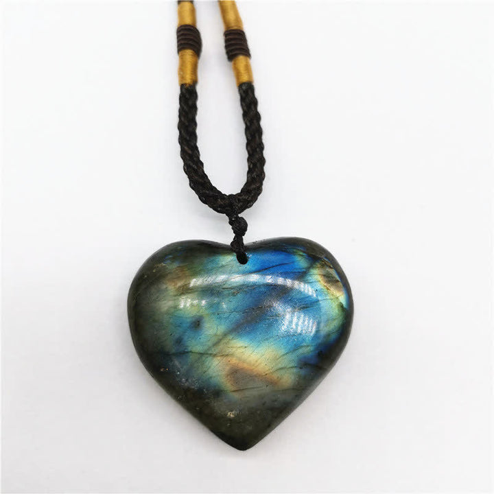 Collier de labradorite énergisante Olivenorma