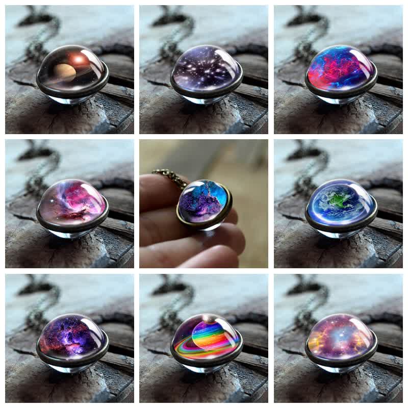 Collier Galaxie du Vaste Univers Olivenorma