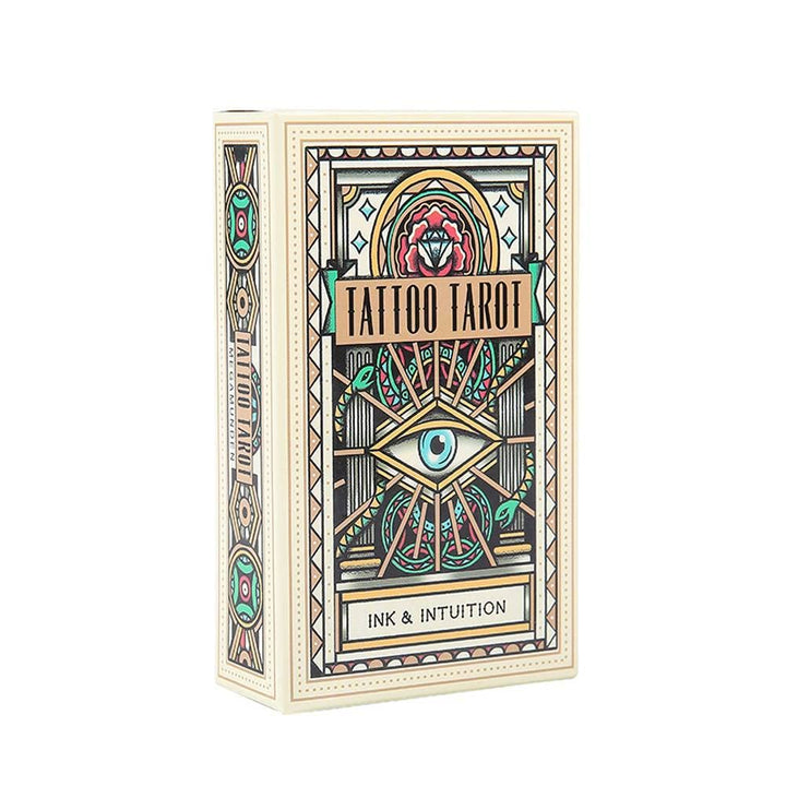 Encre de tatouage et cartes de tarot d'intuition Olivenorma