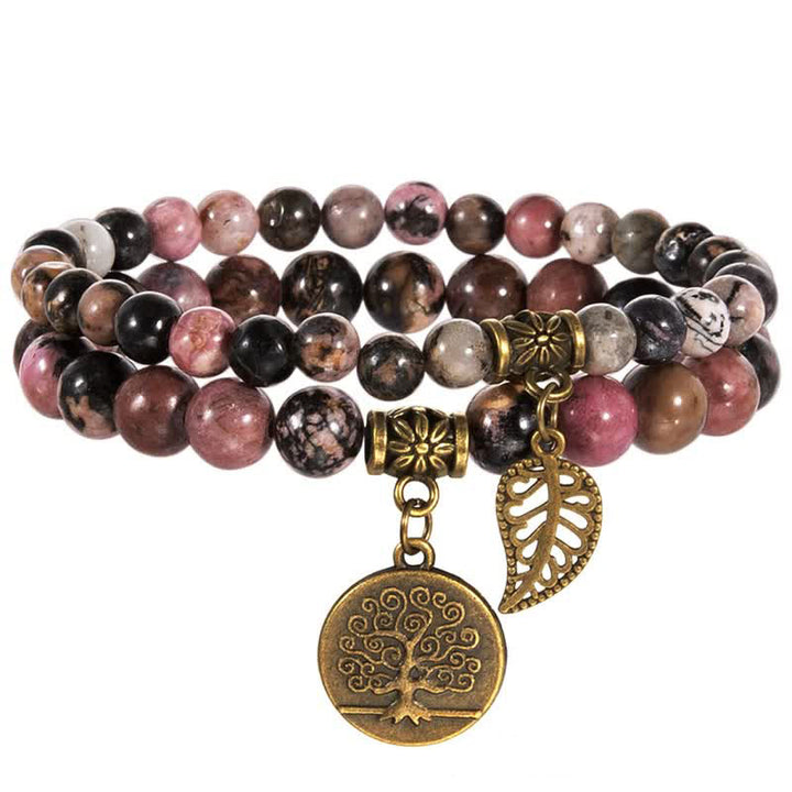 Bracelet Créativité en Obsidienne Acajou