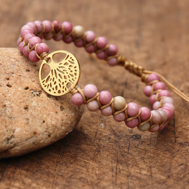Bracelet en pierre de transformation et d'évolution spirituelle Olivenorma