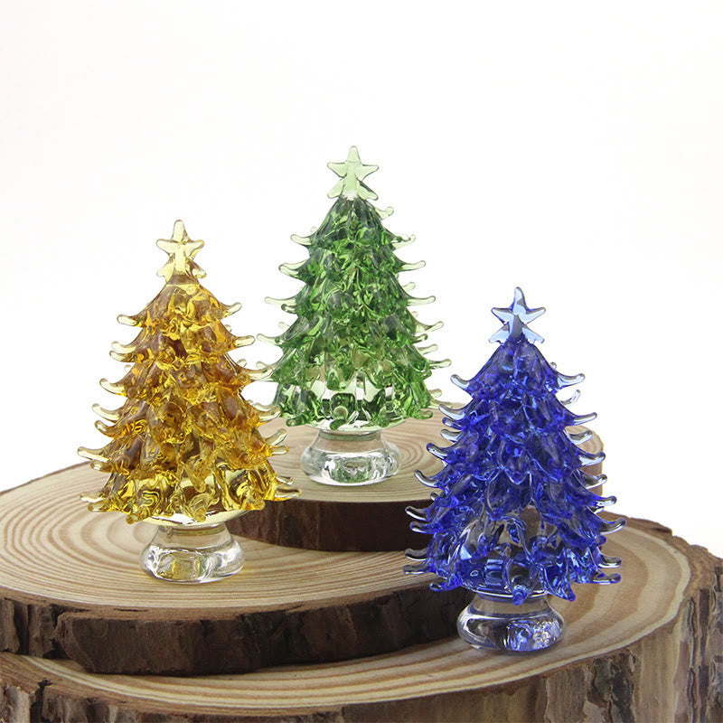 Décoration de Noël en cristal et pierres précieuses pour la maison 