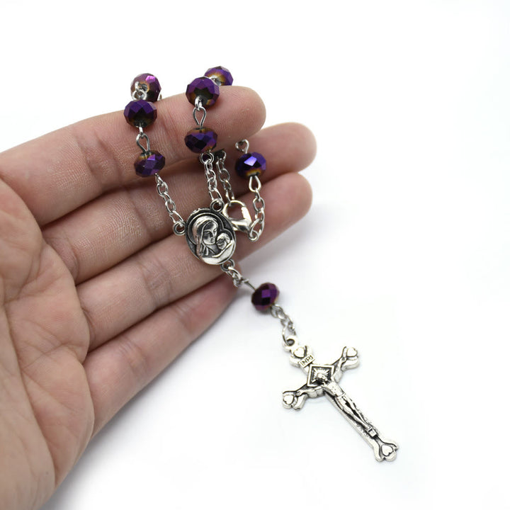 Bracelet chapelet en cristal Olivenorma