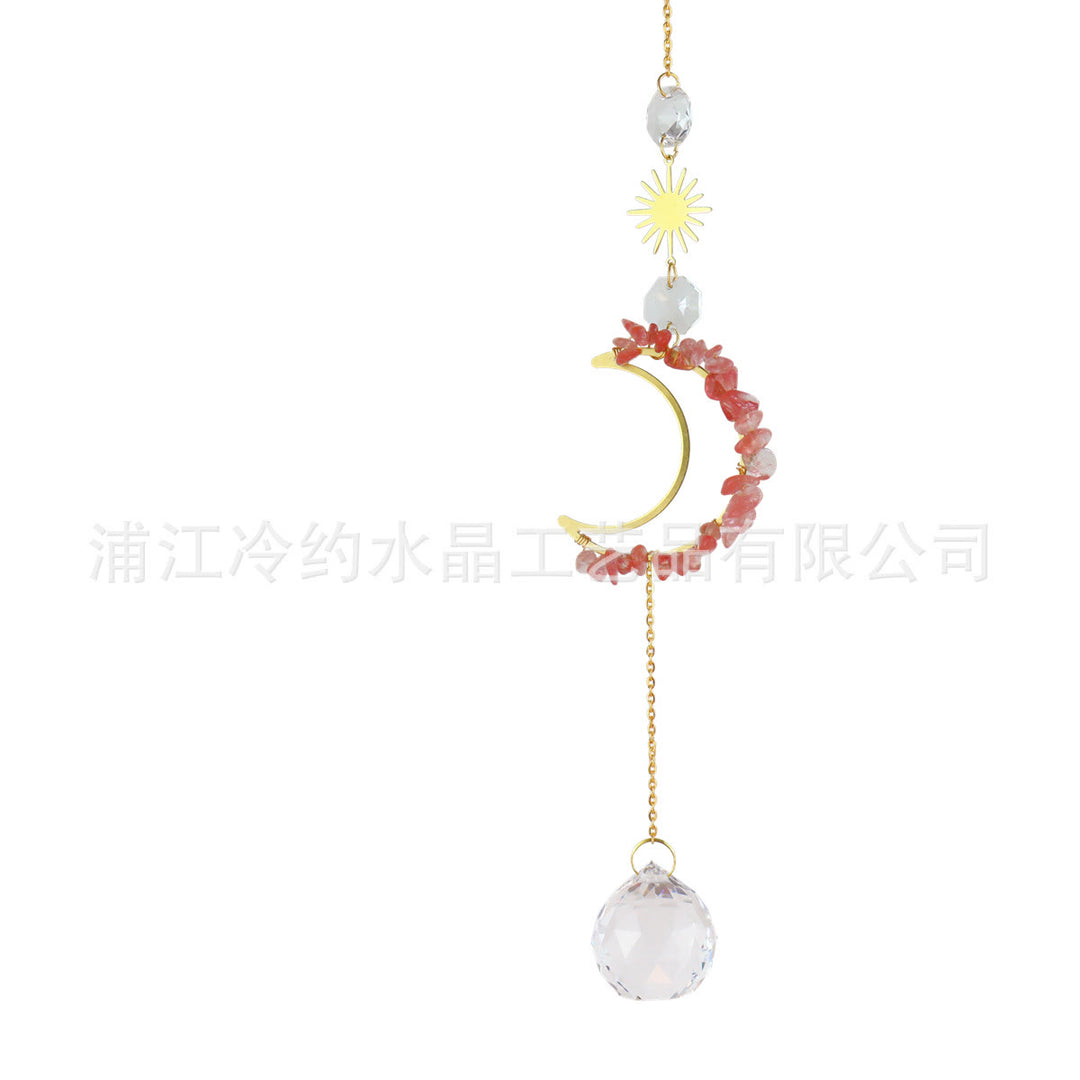 Carillon éolien mural Olivenorma Moon Suncatcher 