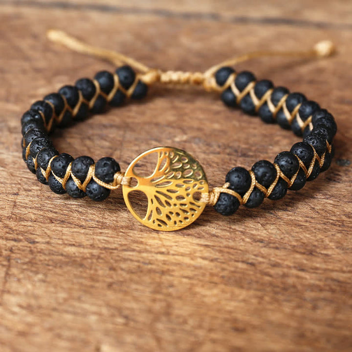 Bracelet en pierre de transformation et d'évolution spirituelle Olivenorma