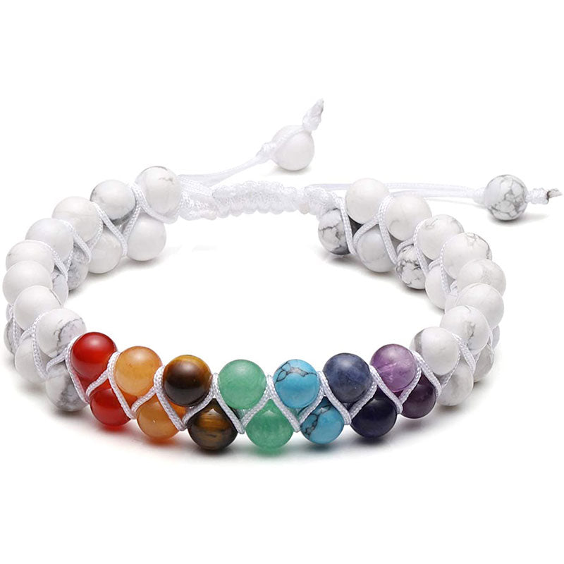 Bracelet de guérison des chakras orgonite Olivenorma