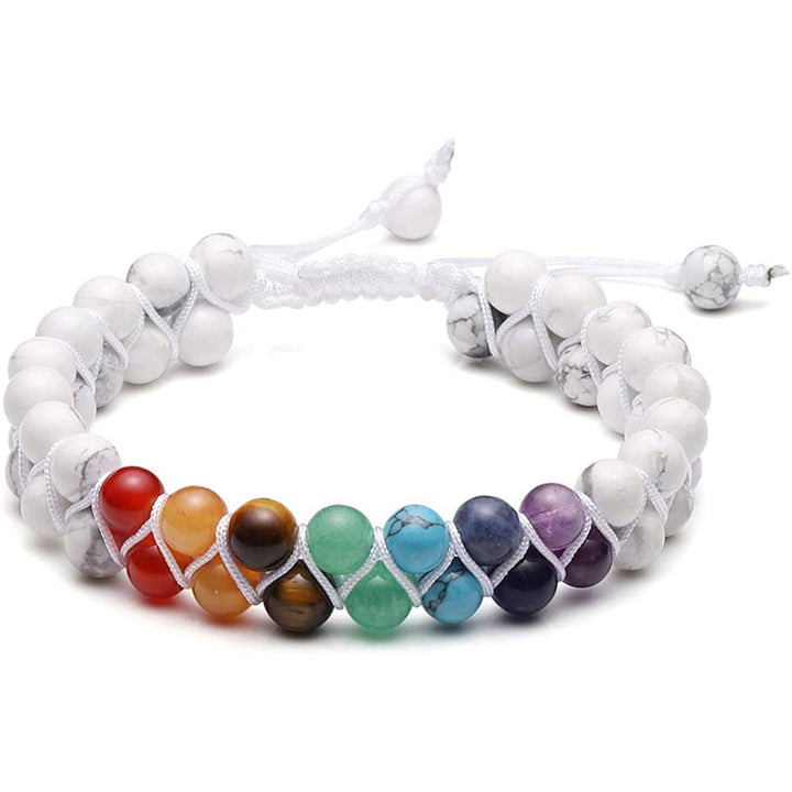 Bracelet de guérison des chakras orgonite Olivenorma