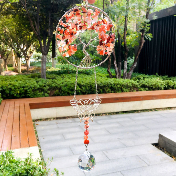 Pendentif décoratif en forme de papillon de l'arbre de vie Olivenorma 