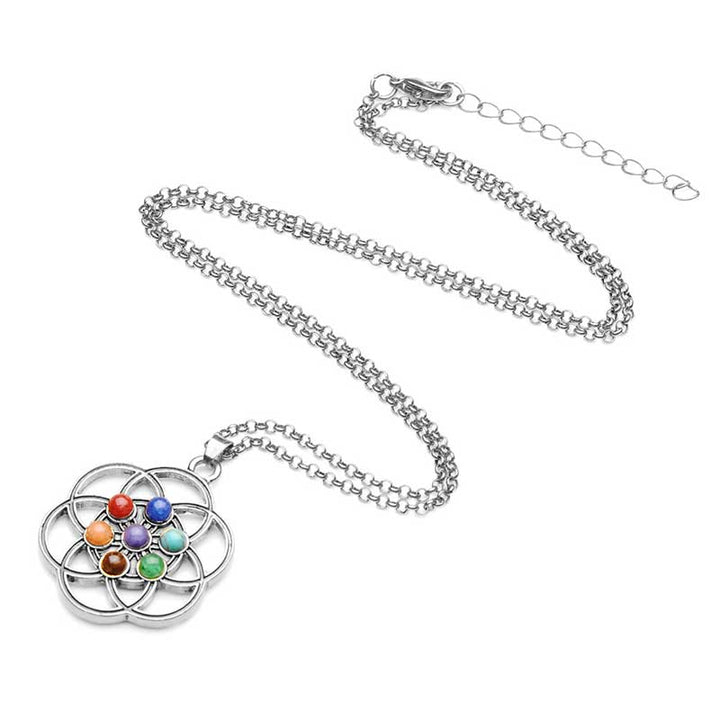 Collier Orgonite Chakra Olivenorma 