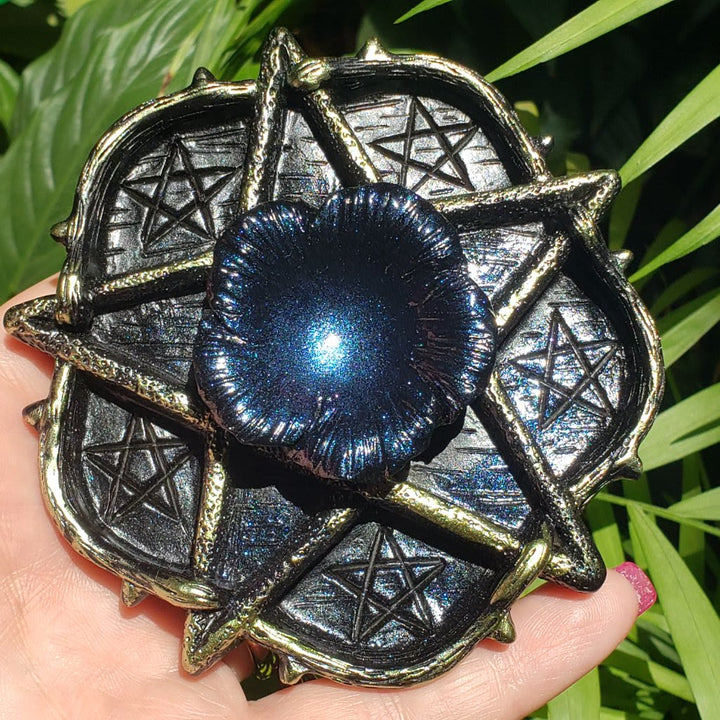 Support de boule de cristal en forme d'étoile Olivenorma