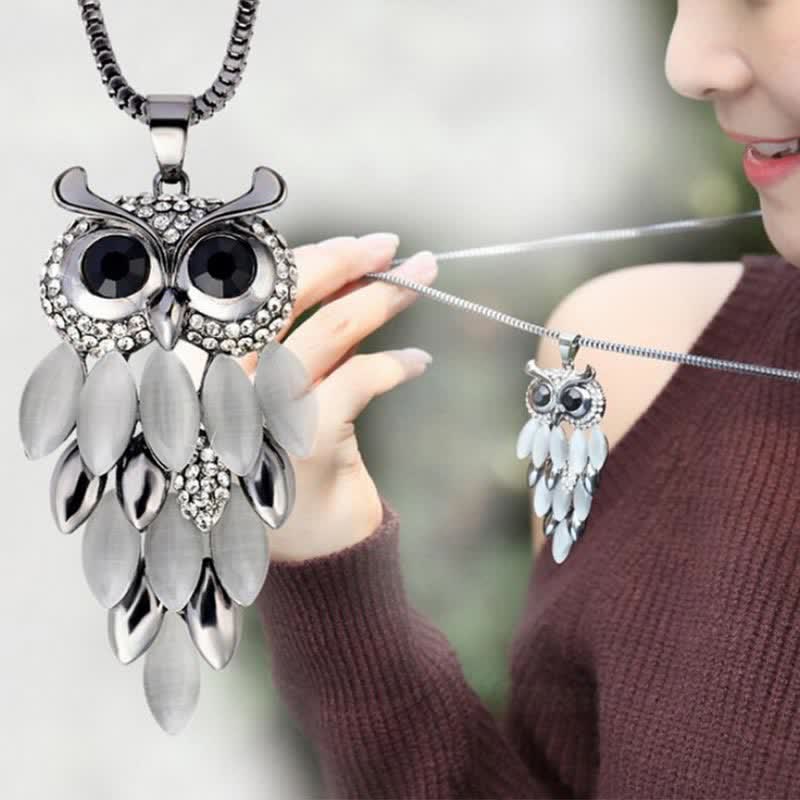 Collier pull en alliage de cristal « Supernatural Power » Olivenorma
