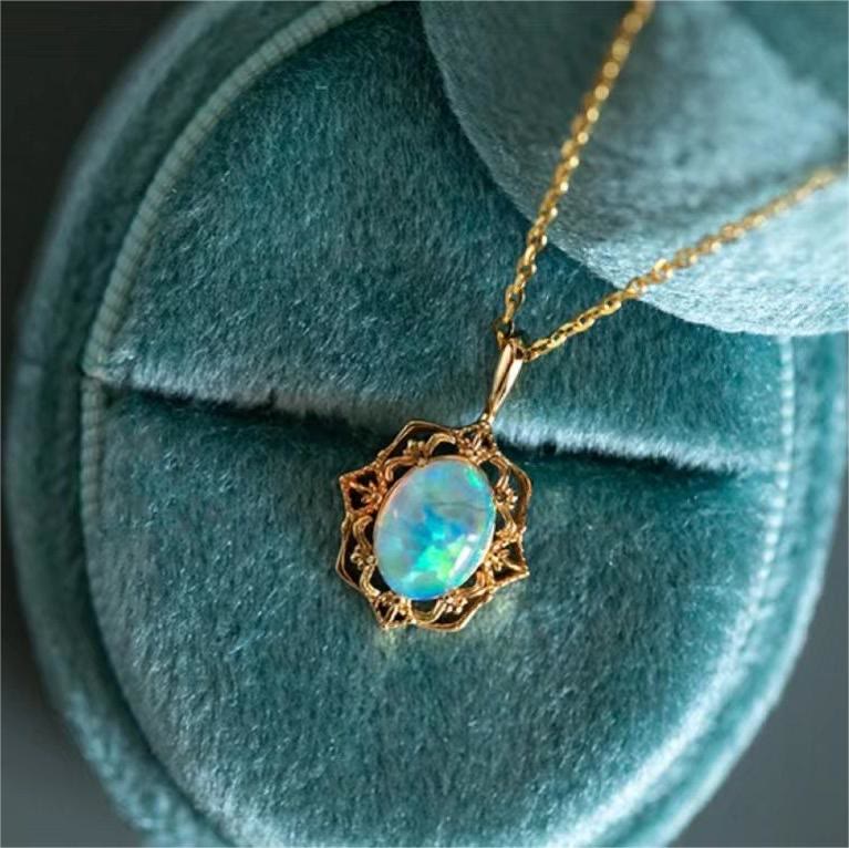Collier ajustable en argent sterling avec dentelle de style vintage Olivenorma 