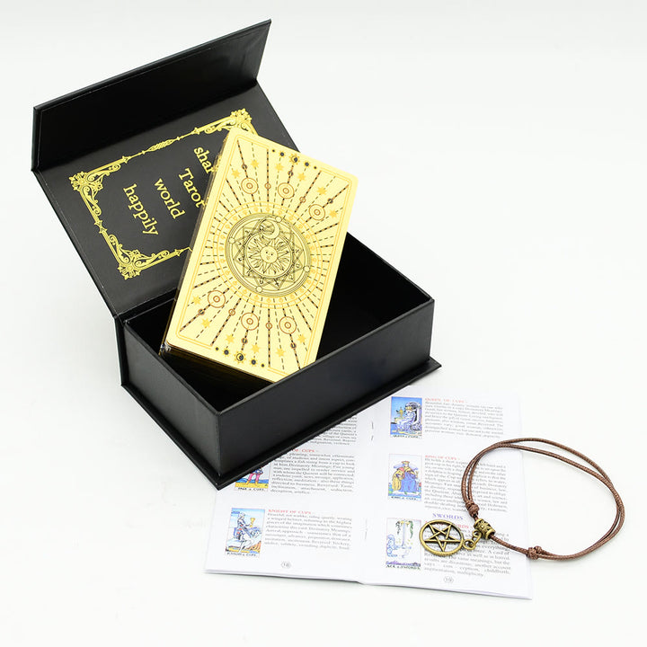 Cartes de tarot Soleil et Lune Olivenorma 80ps "Le Fou" Waite