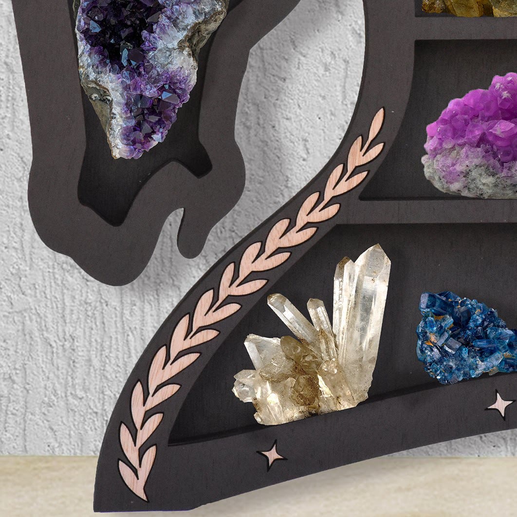 Etagère en cristal Dark Horse Olivenorma