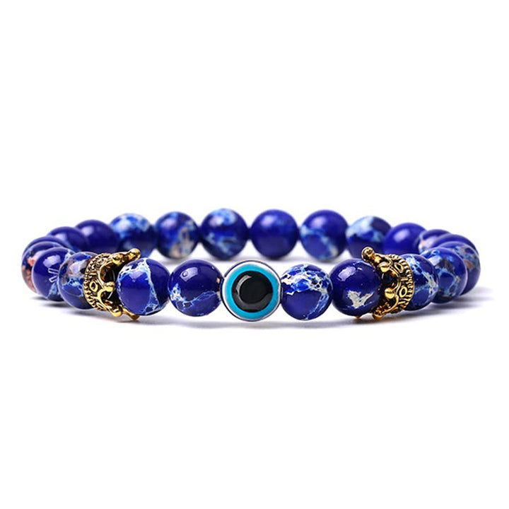 Bracelet de protection contre le mauvais œil en turquoise Olivenorma