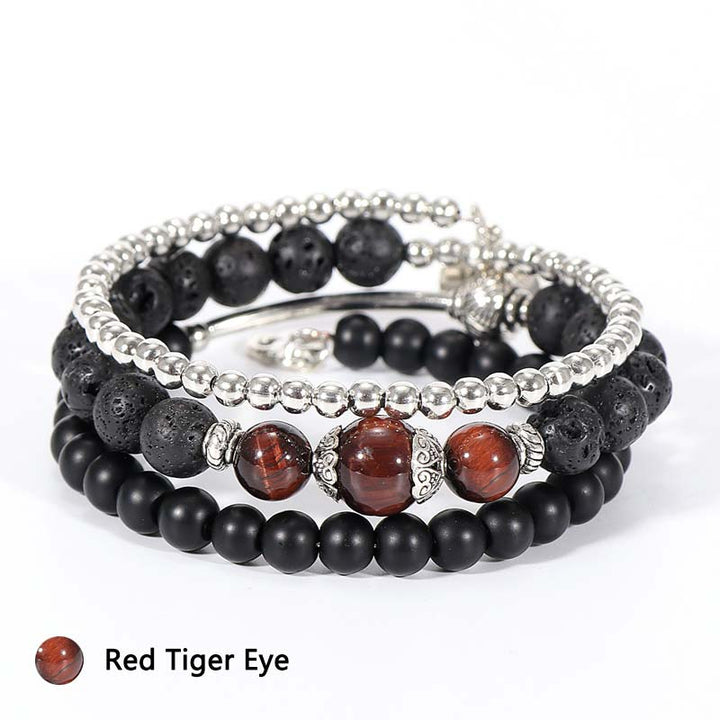 Bracelet en pierre de protection en cristal naturel