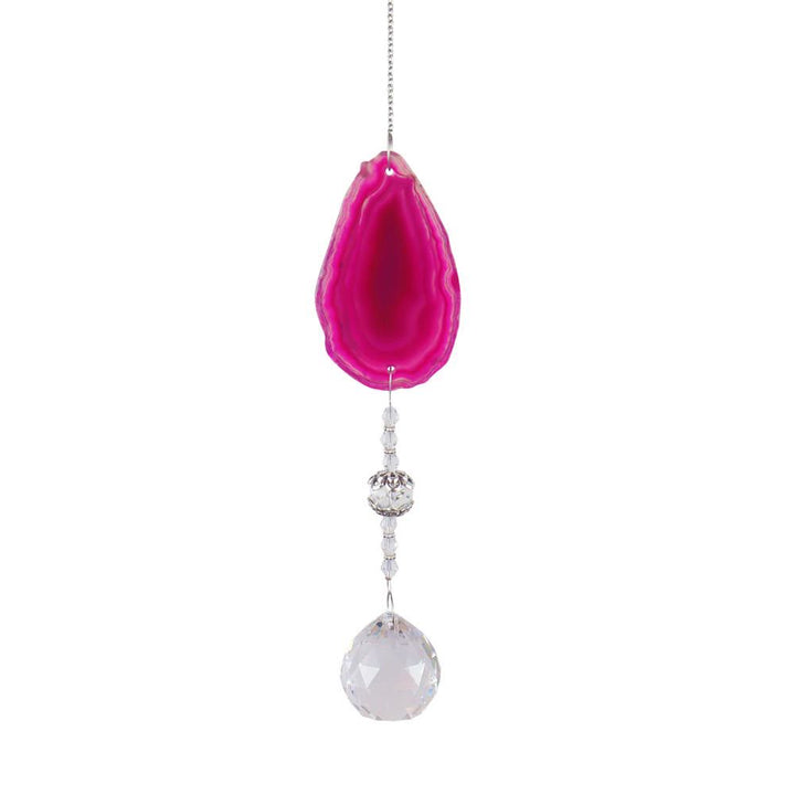 Pendentif suspendu fait main Olivenorma Carillon éolien en cristal de soleil
