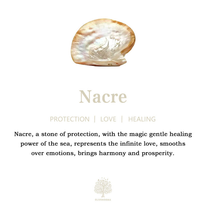 Méditation de purification des cristaux de nacre Olivenorma à la sauge blanche