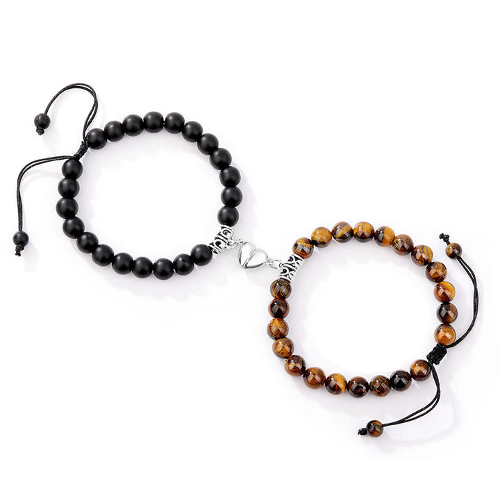 Ensemble de 2 bracelets magnétiques Olivenorma pour couple 