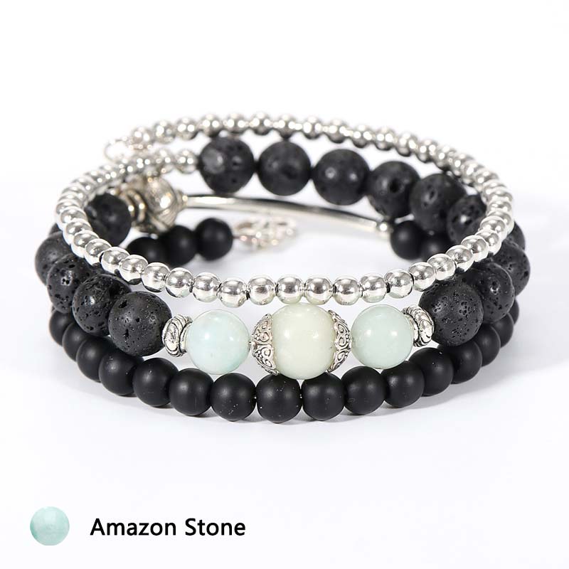Bracelet en pierre de protection en cristal naturel