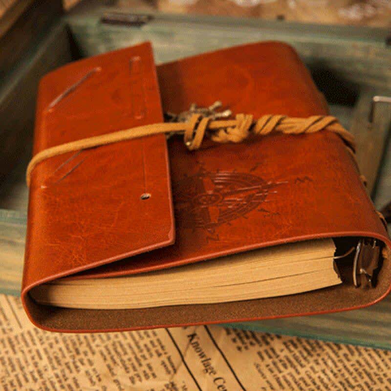 Journal avec couverture en cuir vintage Olivenorma - image 6