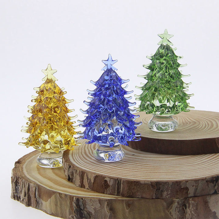 Décoration de Noël en cristal et pierres précieuses pour la maison 
