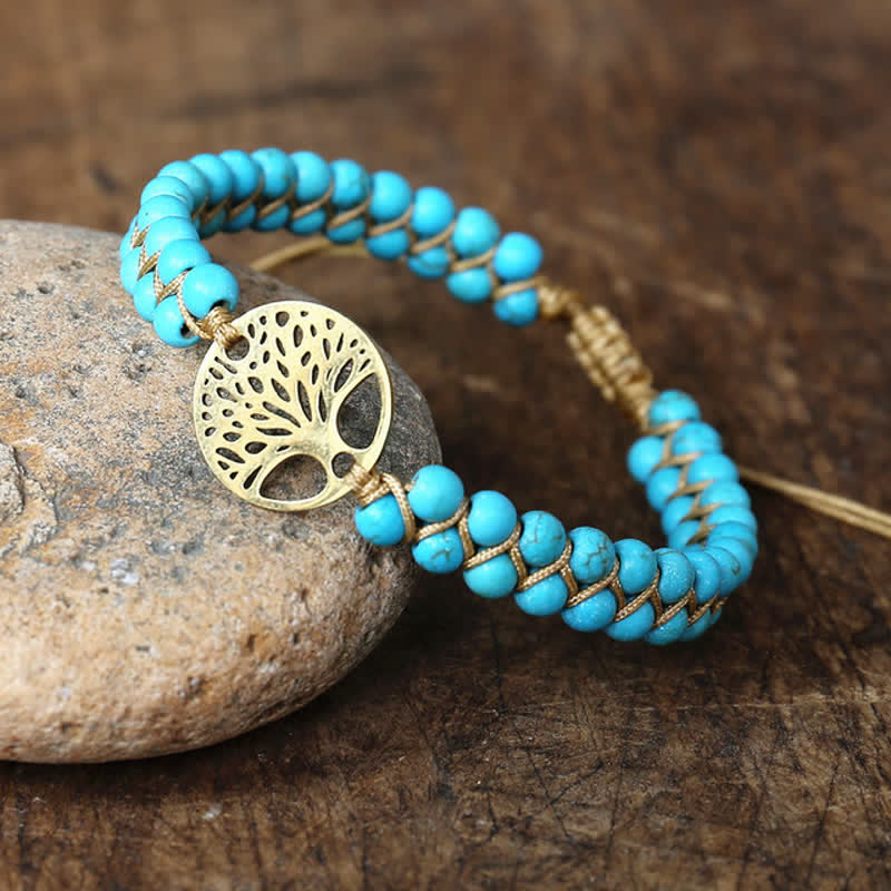 Bracelet en pierre de transformation et d'évolution spirituelle Olivenorma
