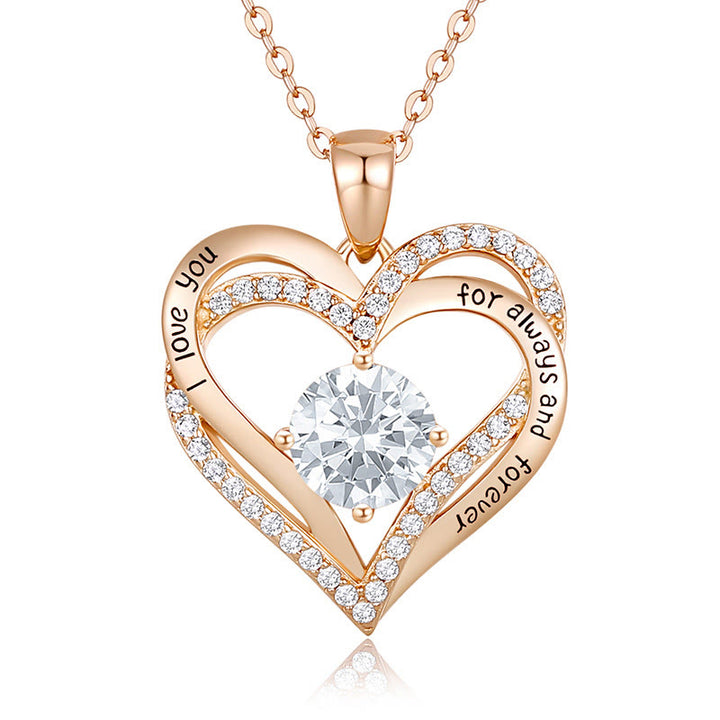 Olivenorma « Je t'aimerai toujours » – Collier cœur pierre de naissance Amour éternel - image 32