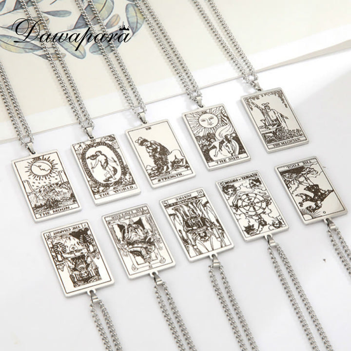 Colliers de tarot en acier inoxydable Olivenorma