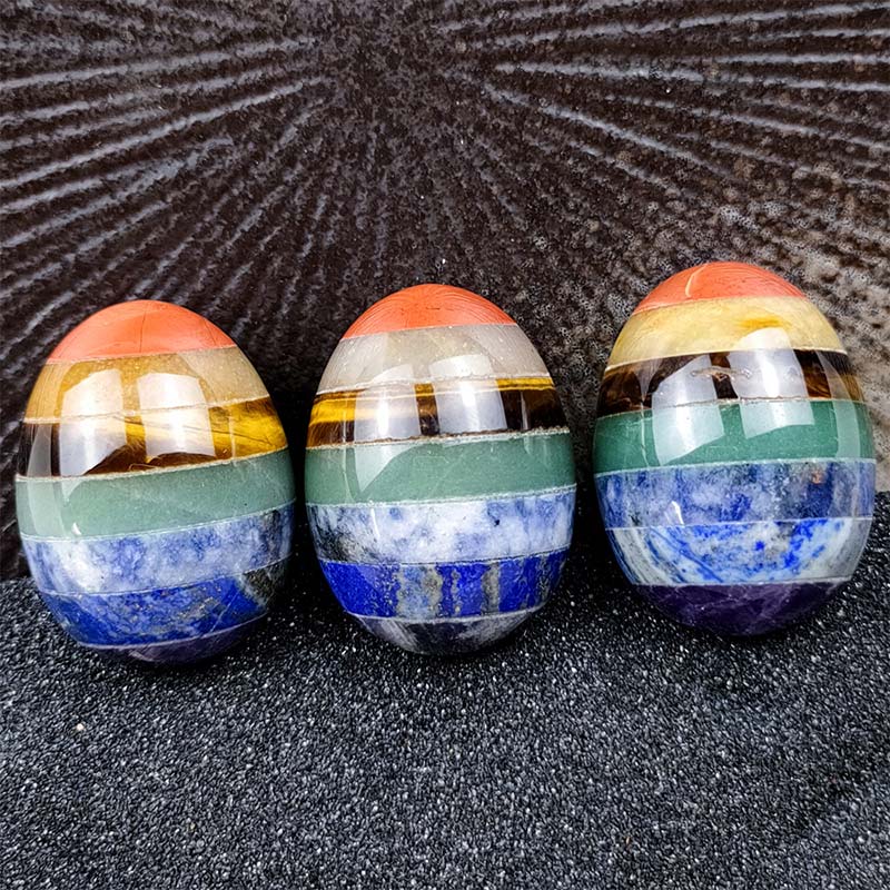 Œuf en cristal de l'esprit créatif du chakra de Pâques Olivenorma - image 6
