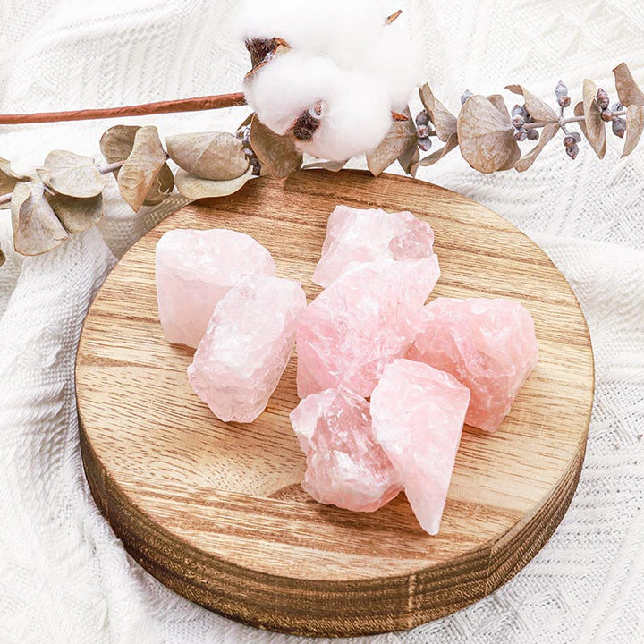 Quartz rose Olivenorma Pierre brute naturelle
