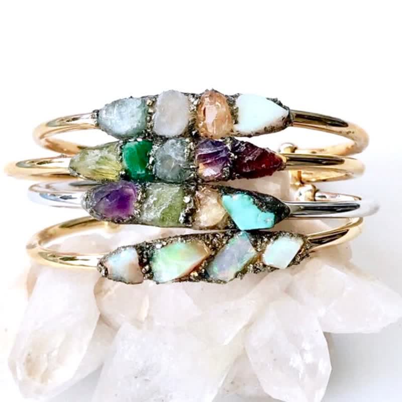 Bracelet personnalisé avec pierre de naissance et signification Olivenorma