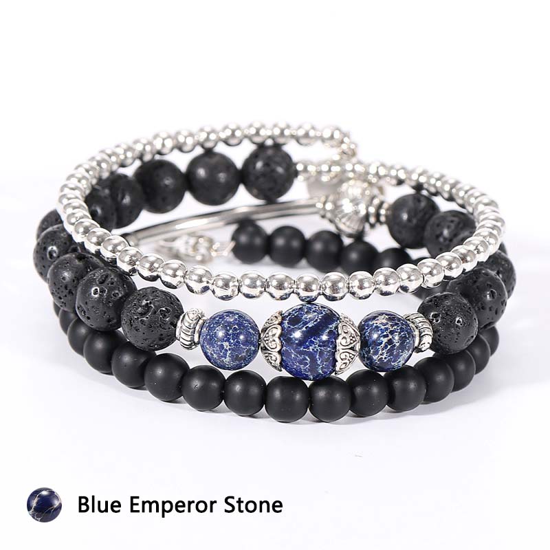 Bracelet en pierre de protection en cristal naturel