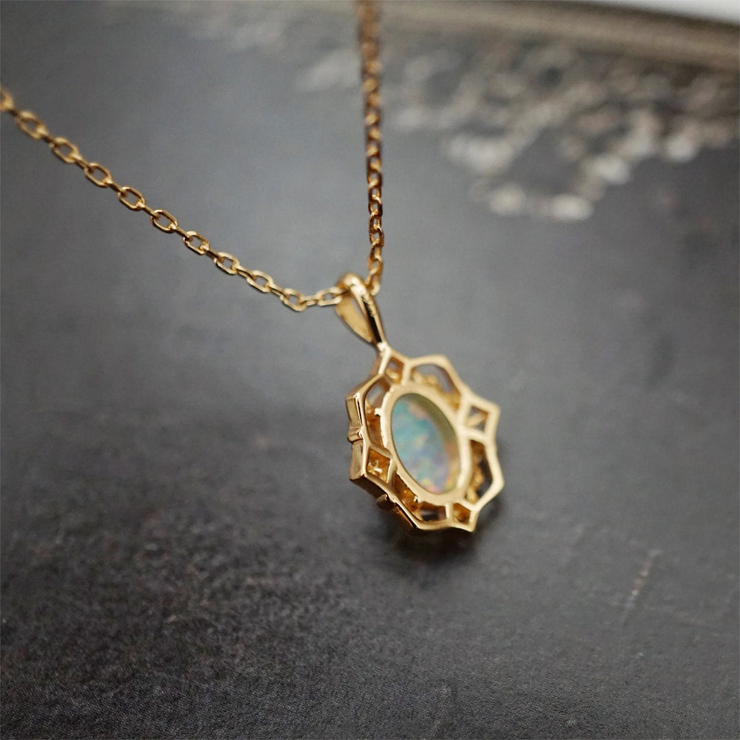Collier ajustable en argent sterling avec dentelle de style vintage Olivenorma 