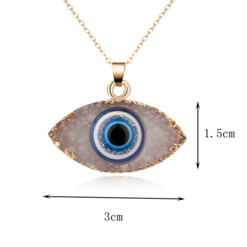 Collier énergétique contre le mauvais œil en quartz clair Olivenorma - image 7