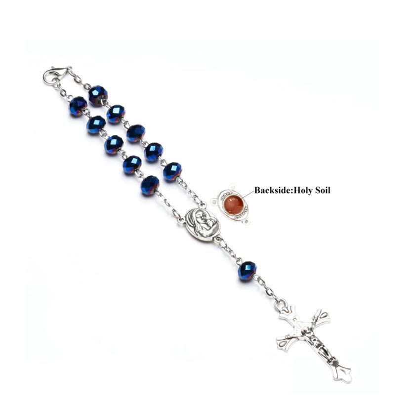 Bracelet chapelet en cristal Olivenorma