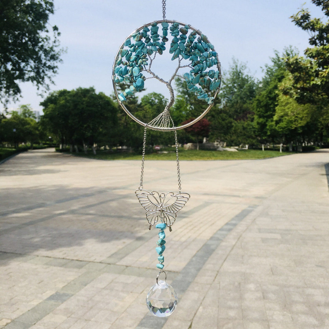 Pendentif décoratif en forme de papillon de l'arbre de vie Olivenorma 