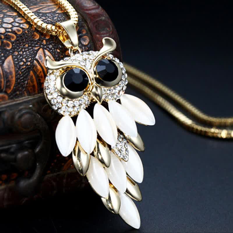 Collier pull en alliage de cristal « Supernatural Power » Olivenorma