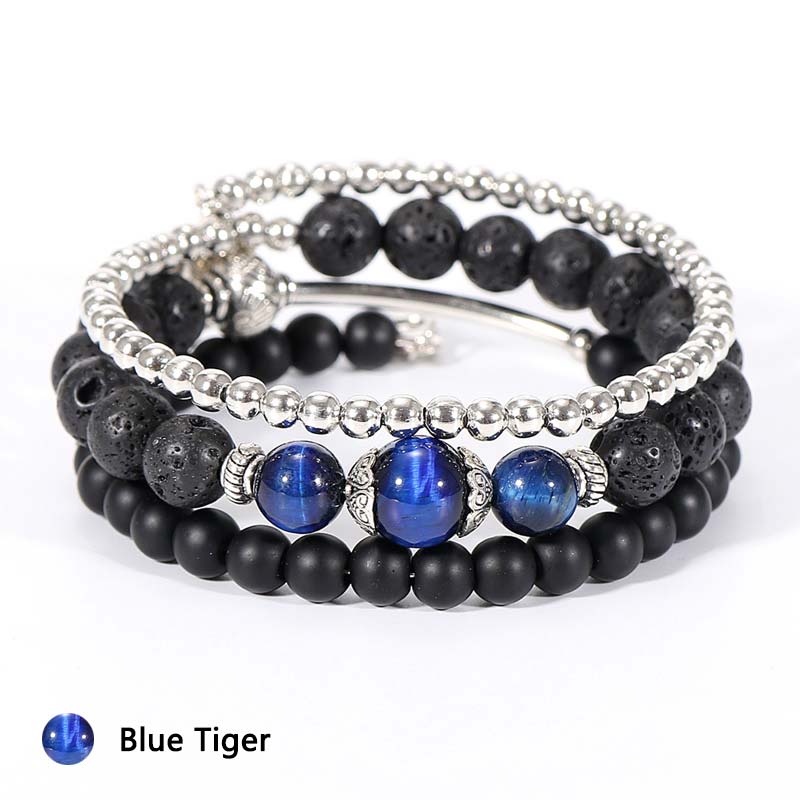 Bracelet en pierre de protection en cristal naturel