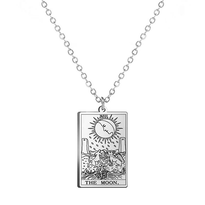 Colliers de tarot en acier inoxydable Olivenorma