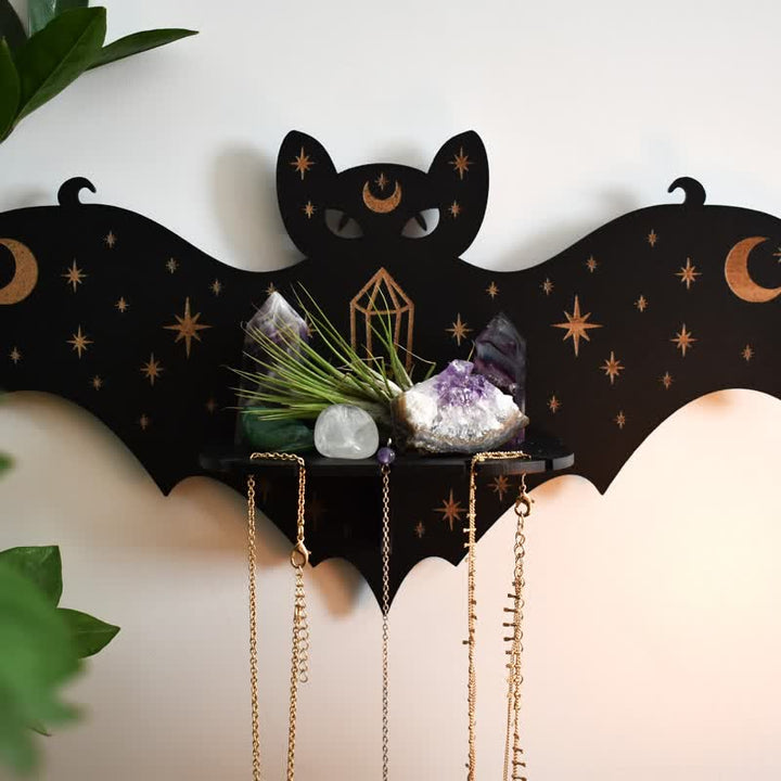 Etagère en cristal pour autel de chauve-souris céleste Olivenorma