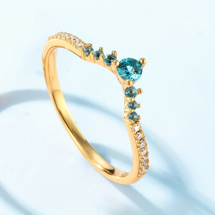Bague en argent 925 avec 2 pièces d'agate mousse et tourmaline Paraiba Olivenorma - image 6