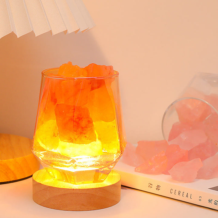 Lampes d'intérieur en pierre d'aromathérapie en cristal Olivenorma 
